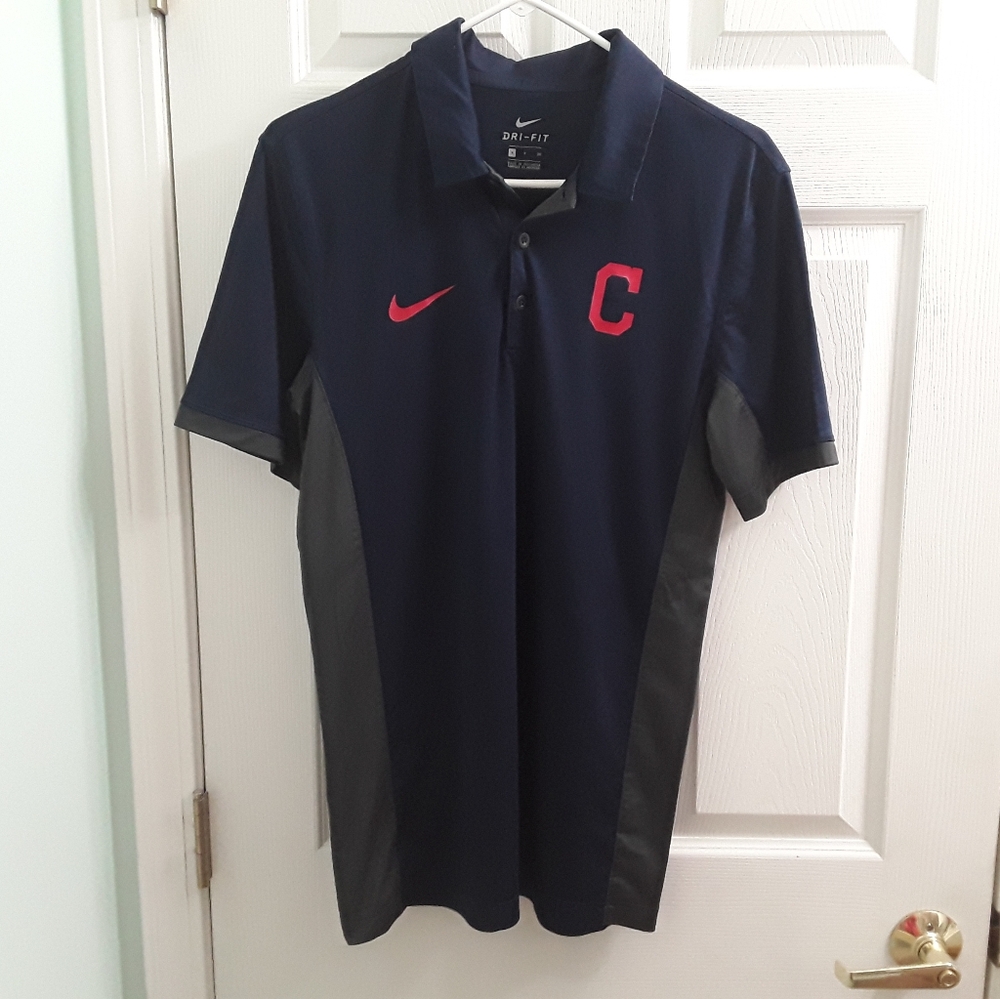 Nike Dri Fit Cleveland Guardians Polo